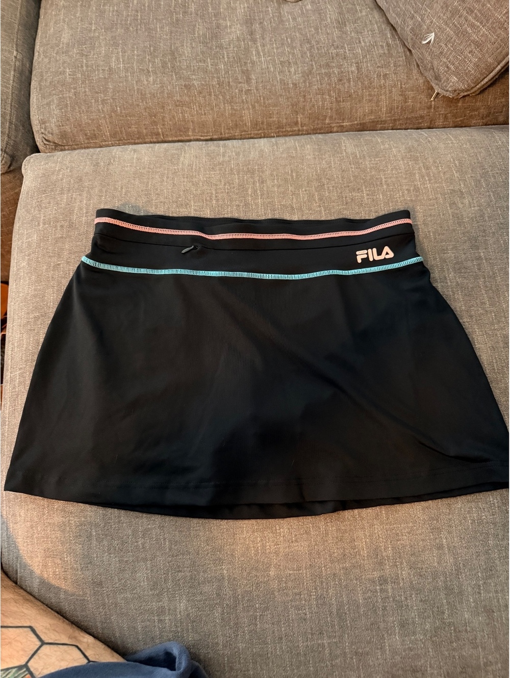 Fila Sport Black Athletic Skort